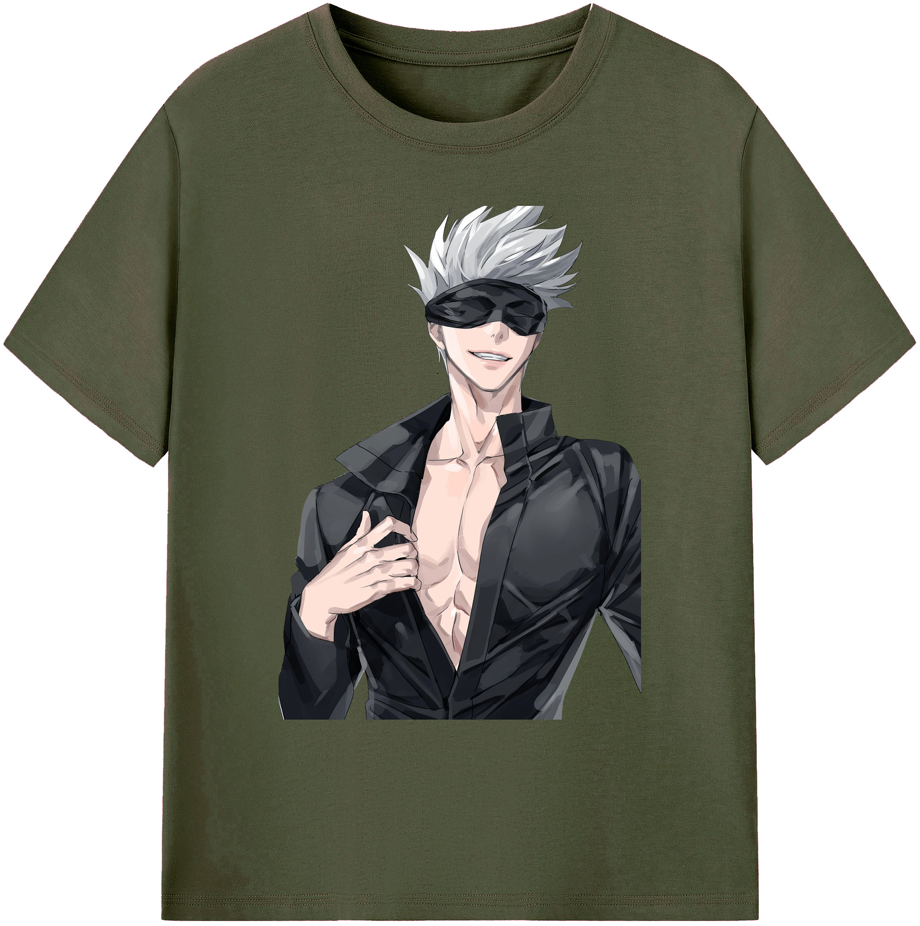 （画像用） 呪術廻戦 Jujutsu Kaisen 綿100％ メンズ半袖Tシャツ｜肌触りやわらか＆通気性